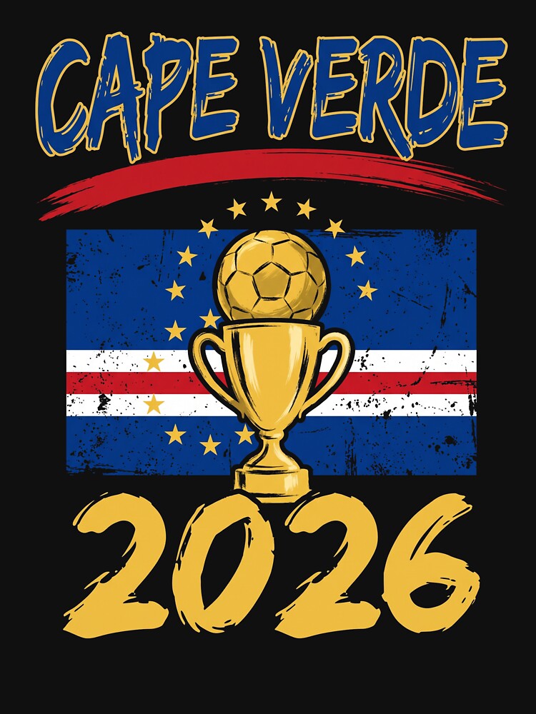 Cape Verde 2026 Football National Team Supporters World Cup Fan by SofenArt