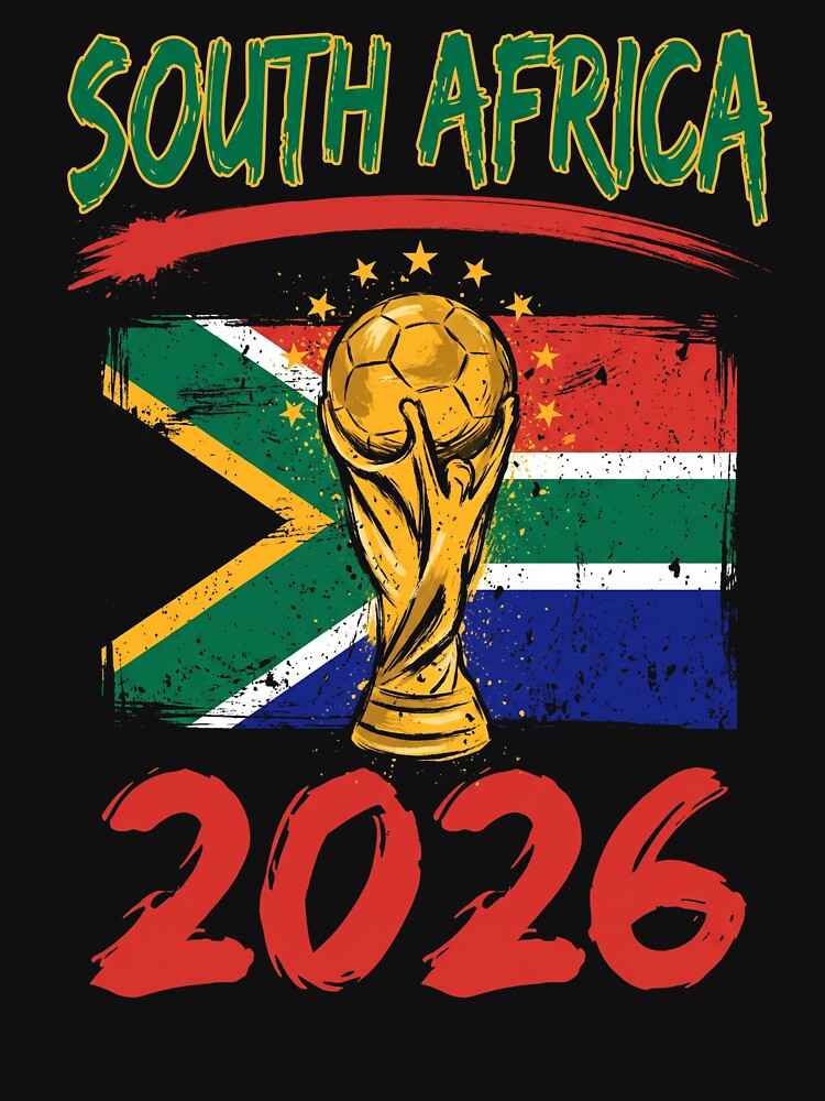 South Africa 2026 World Cup Football Supporter by SofenArt