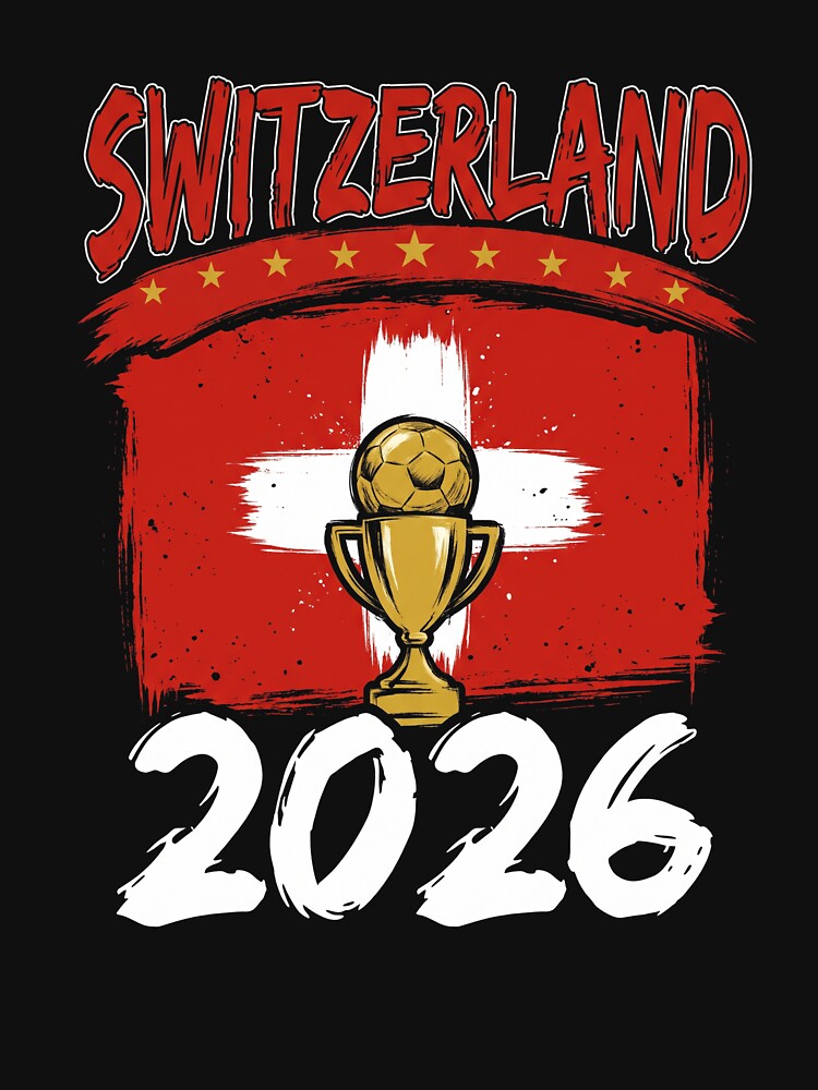 Switzerland 2026 Swiss Football Fan World Cup Supporter by SofenArt