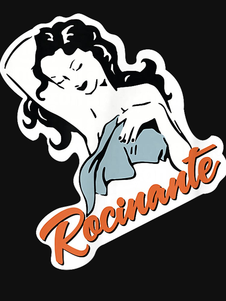 The Expanses, Rocinante,  Logo, Women's Blacks, Cotton 60, Polyester 40 by DrewLawson