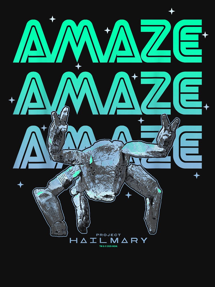Project Hail Mary Amazing Rocky The Alien Neon Portrait by Halilooya