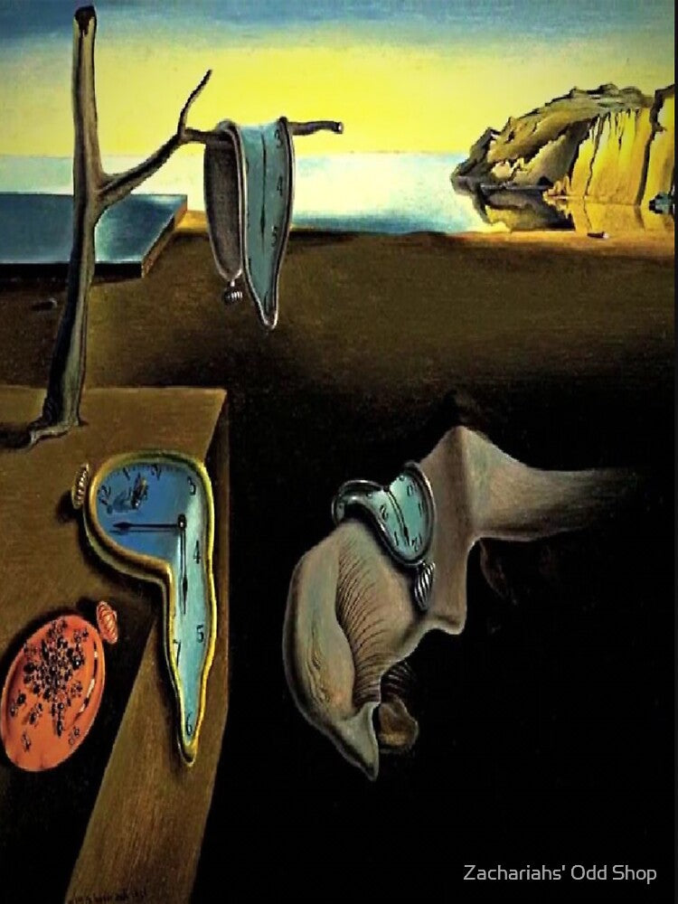 The Persistence of Memory by Salvador Dali by Zachariahs' Odd Shop