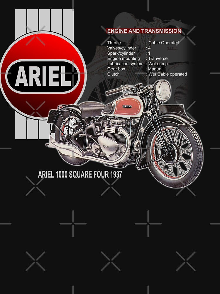 Ariel Square Four Motorcycles by RedLonelyStars