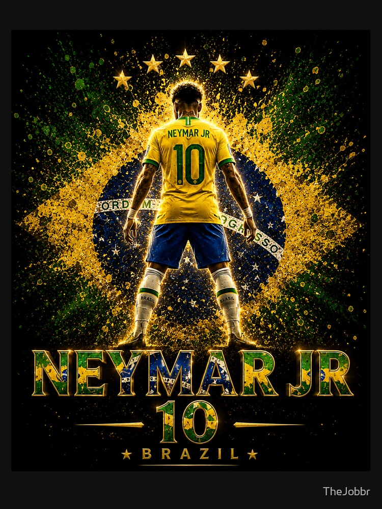 Neymar Jr Brazil Football Inspired Design Collection by TheJobbr