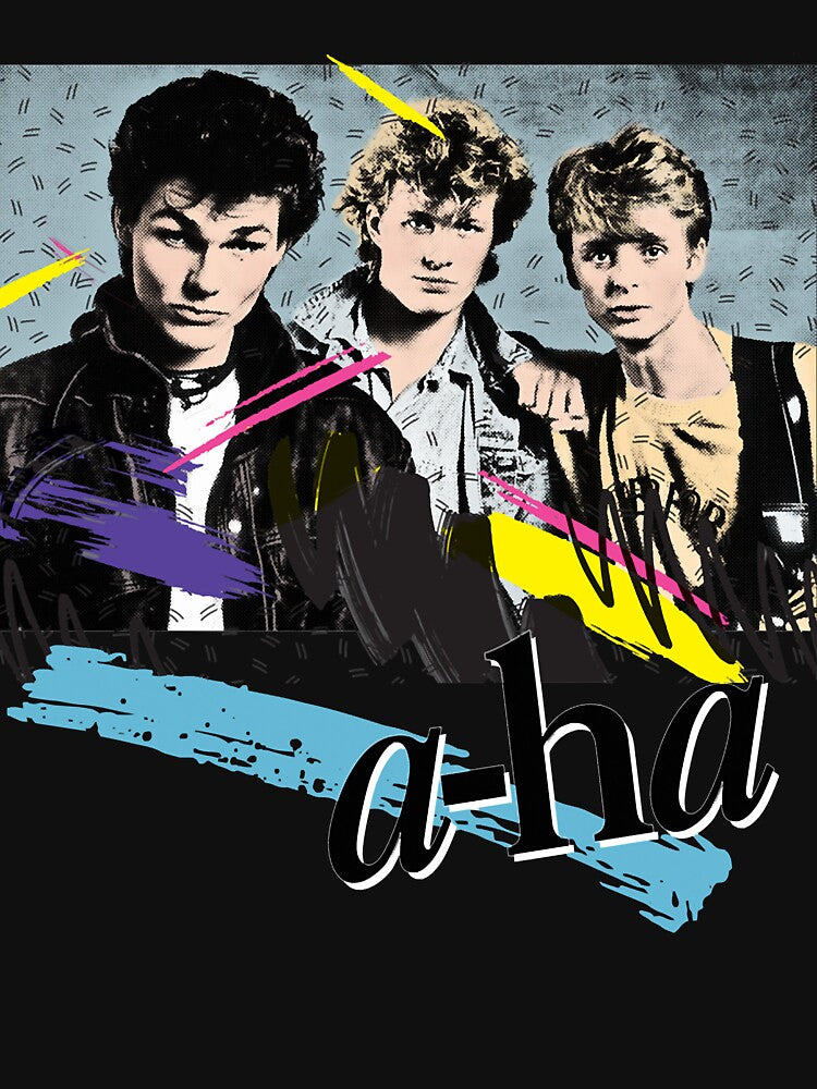 Original Vintage Styled 80s A-Ha Design by EddieL031