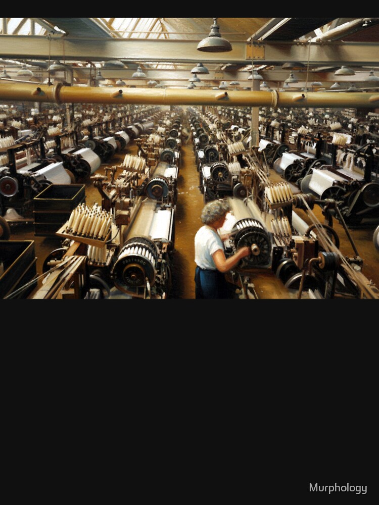 Lancashire Cotton Weaving Mill by Murphology