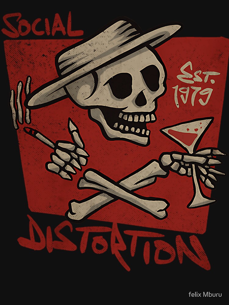 20 Social Distortion Retro by felix Mburu
