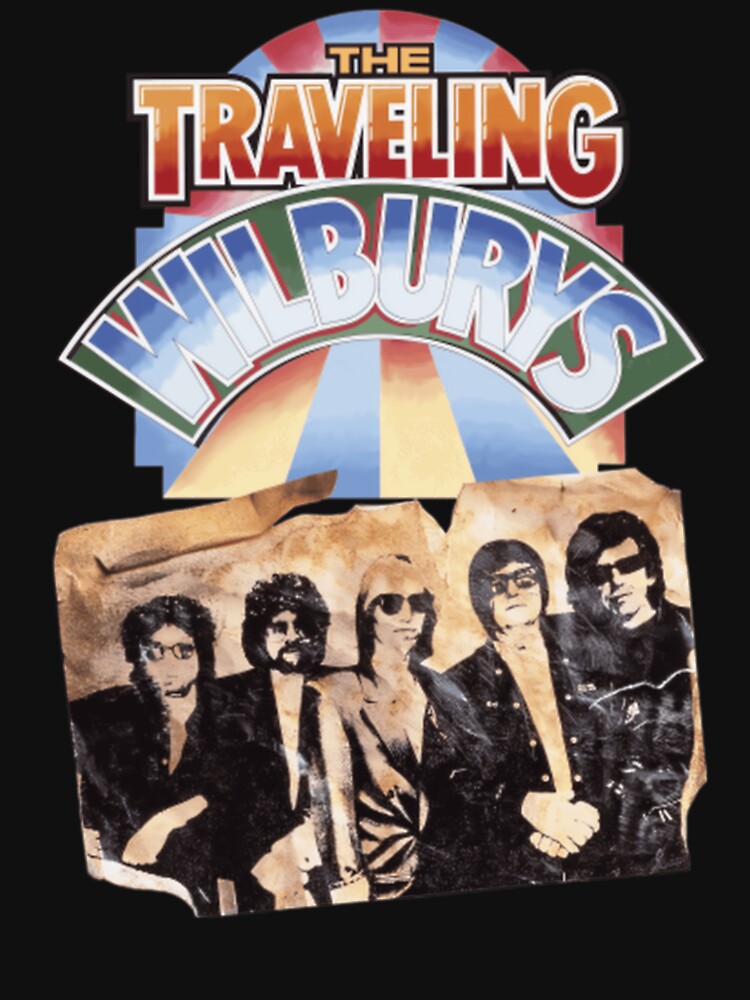 The Traveling Wilburys Full Members Vintage Poster For Rock Fans by Masonmarybell