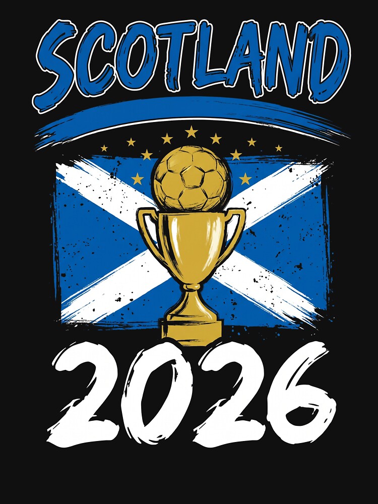 Scotland 2026 Football World Cup National Team Fan by SofenArt