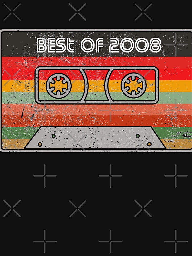 Best Of 2008 12th Birthday Gifts Cassette Tape Vintage by Akmloza