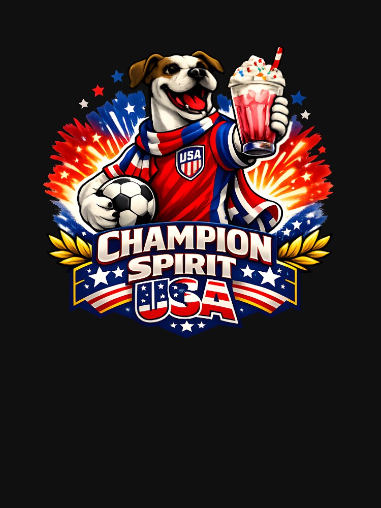 Bulldog Soccer Fan – USA Pride by Fumo-Dolce