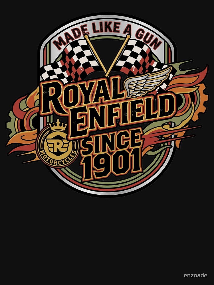 Royal Enfield - Vector Art by enzoade