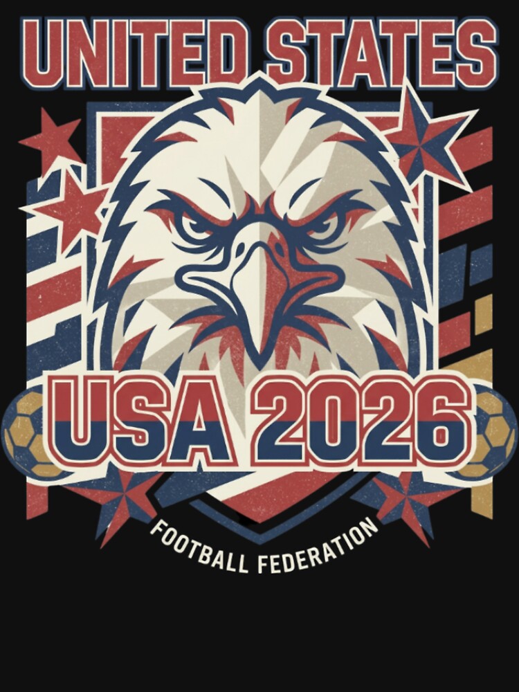 USA 2026 Retro Vintage World Cup by Beastlypixels