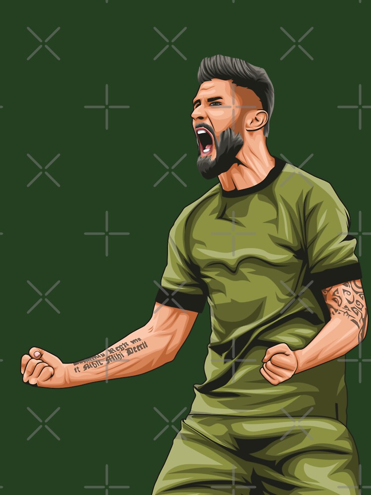 Olivier Giroud by Aldduardo