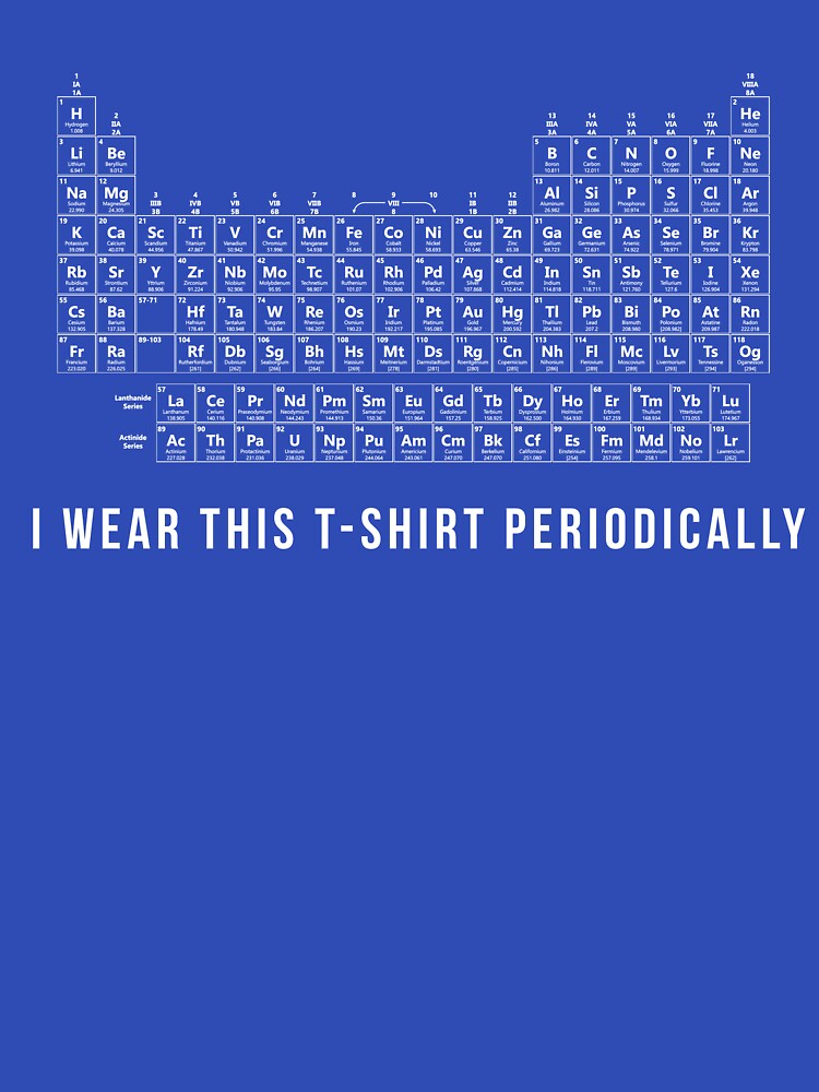 I Wear This T-Shirt Periodically - As Worn By Ryan Gosling In Project Hail Mary by hesjustken