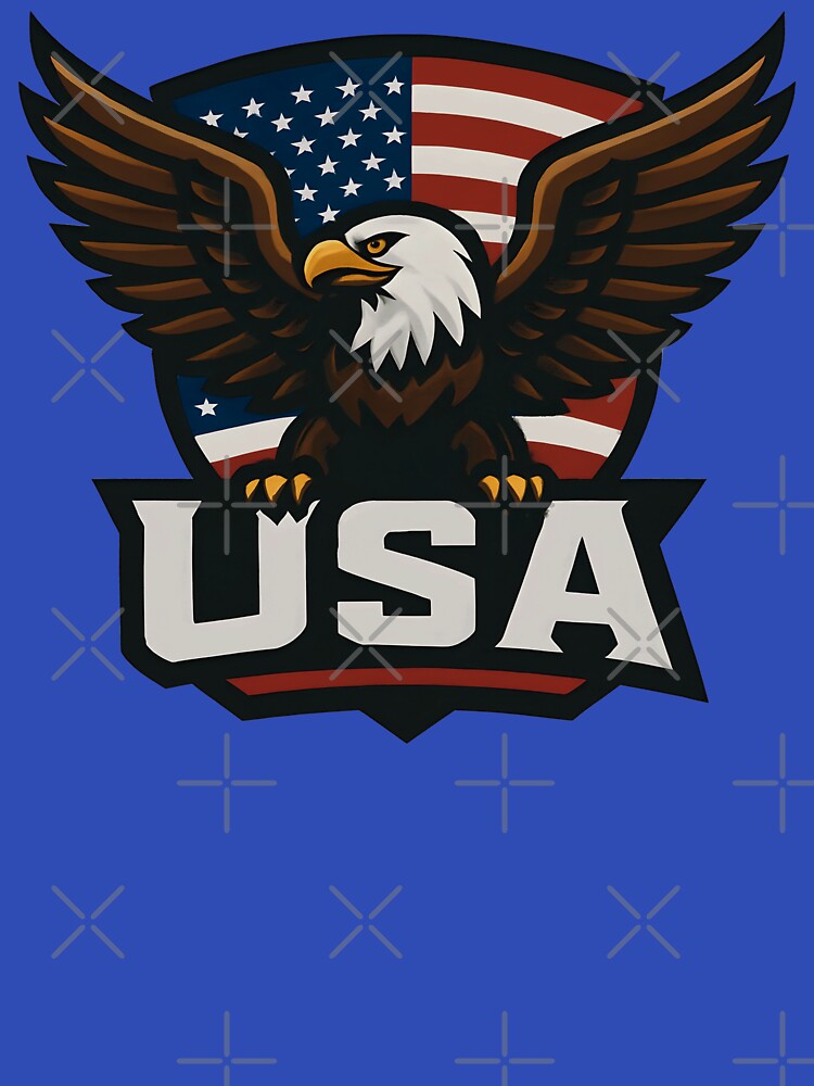 USA Eagle Sports T-Shirt | American Flag Patriotic Tee | World Cup 2026 Supporter by legendaryskins