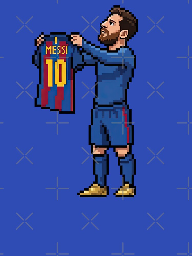 Messi 500 16-bit by FanFocusedTees