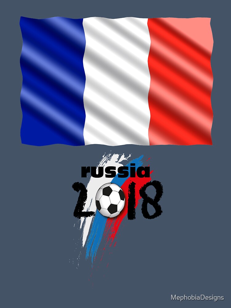 Unique Soccer World Football France 2018 Cup by MephobiaDesigns