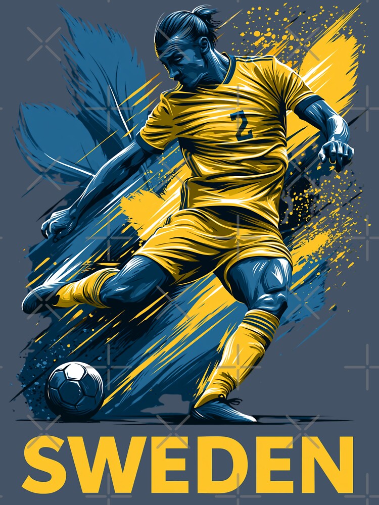 Sweden Soccer by StudioRedKoala