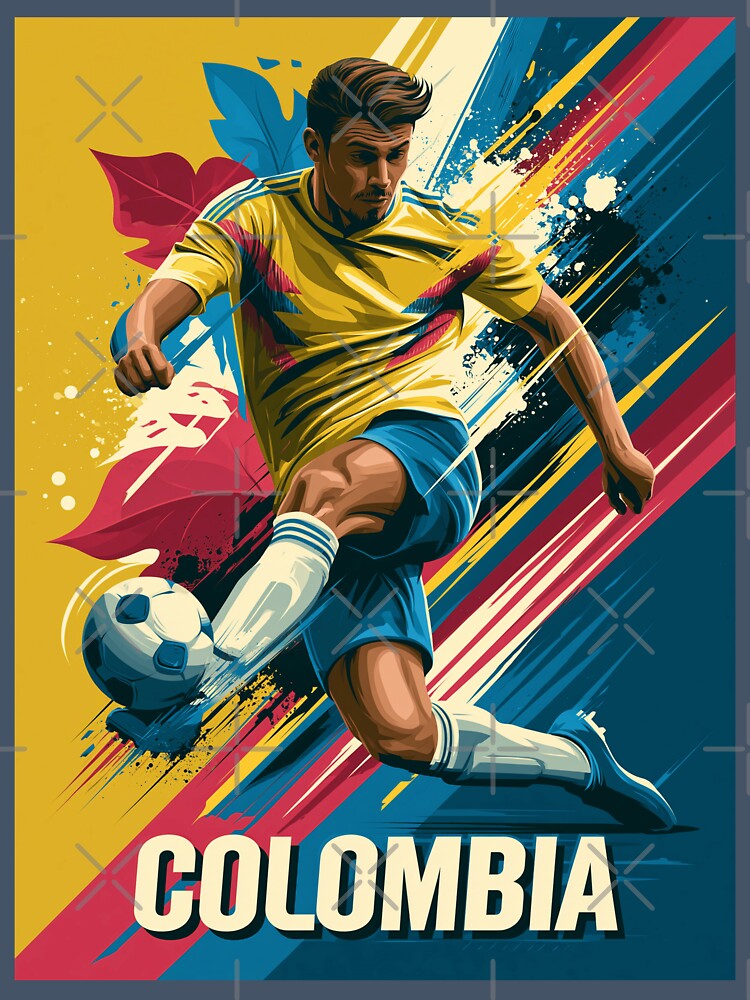 Colombia Soccer by StudioRedKoala