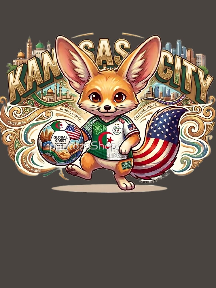 Fennec Fox Football Fan - 2026 Global Soccer Edition by printozaShop