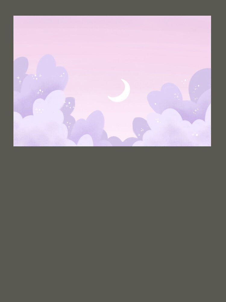 Dreamy purple sky by hey-evie-arts