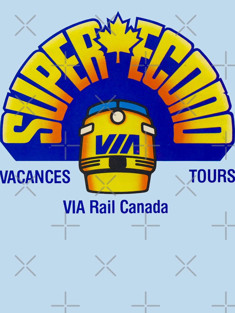 Vintage Retro VIA Tours Logo 1978 by Kingston Sub by Jason Shron