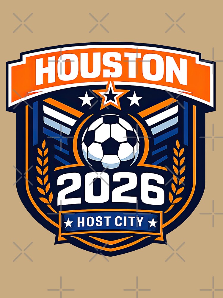 Houston 2026 Host City Badge by BrickByDream