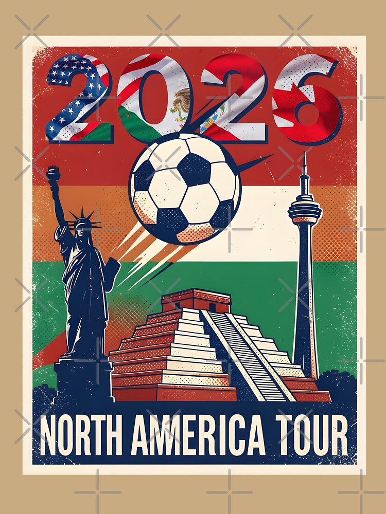 2026 USA Mexico Canada by Ikbel Studio
