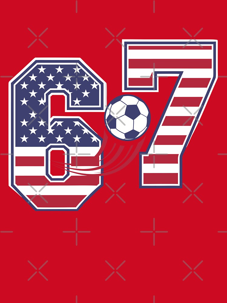 67 meme USA soccer by Colorfulman
