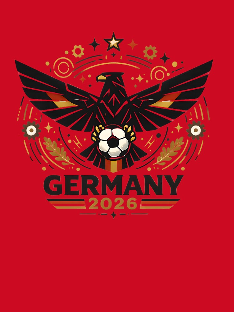 Germany Eagle Football 2026 T-Shirt by Drofted