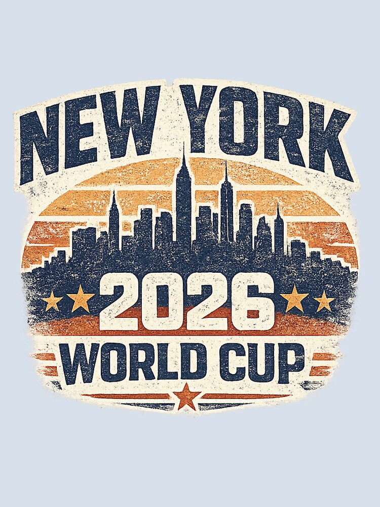 New York World Cup 2026 – NYC Skyline Retro by ArthUpscale