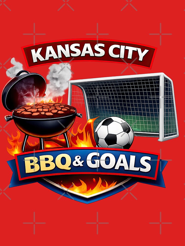 Kansas City BBQ & Soccer Elegant and Gorgeous by BrickByDream