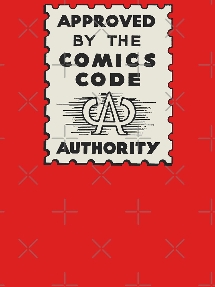 Comics Code Authority logo by The Common Tee