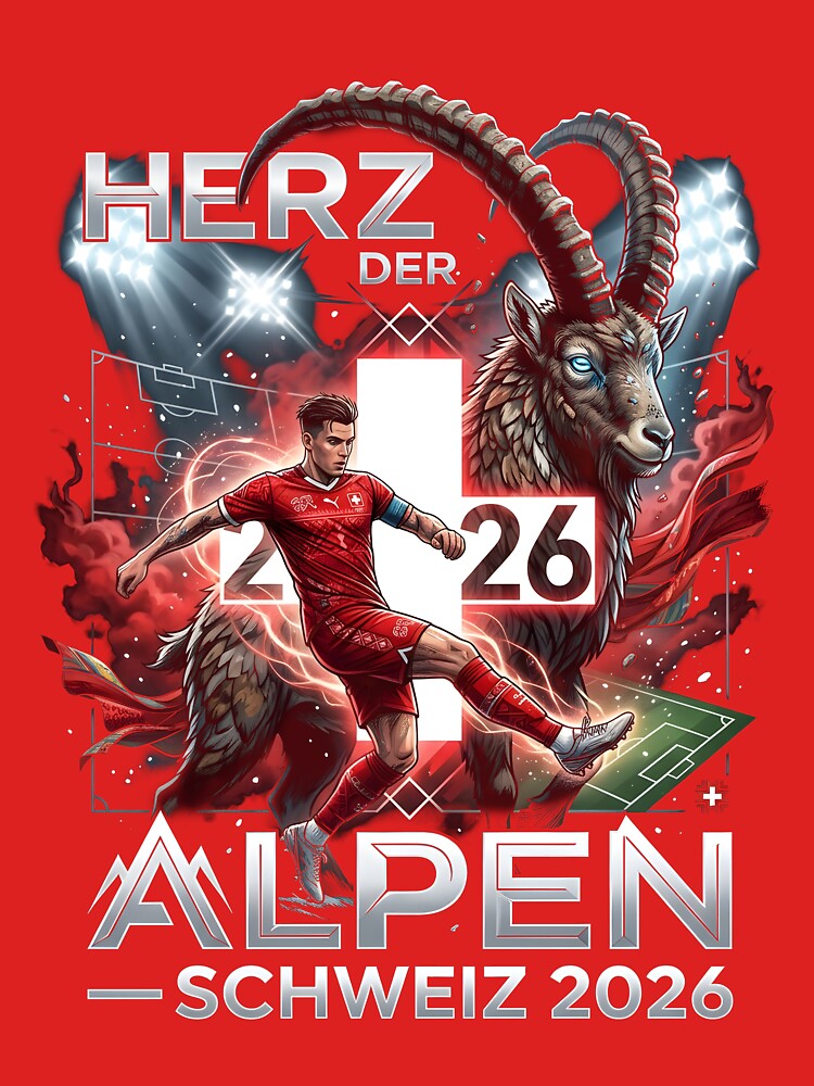 Alpine Strength Switzerland - World Cup 2026 Design by VoidAnimeStudio