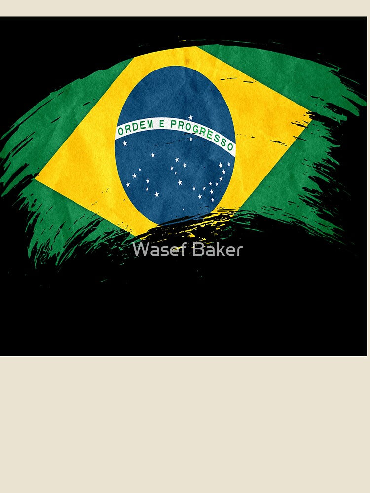Brazil football team world cup by Wasef Baker