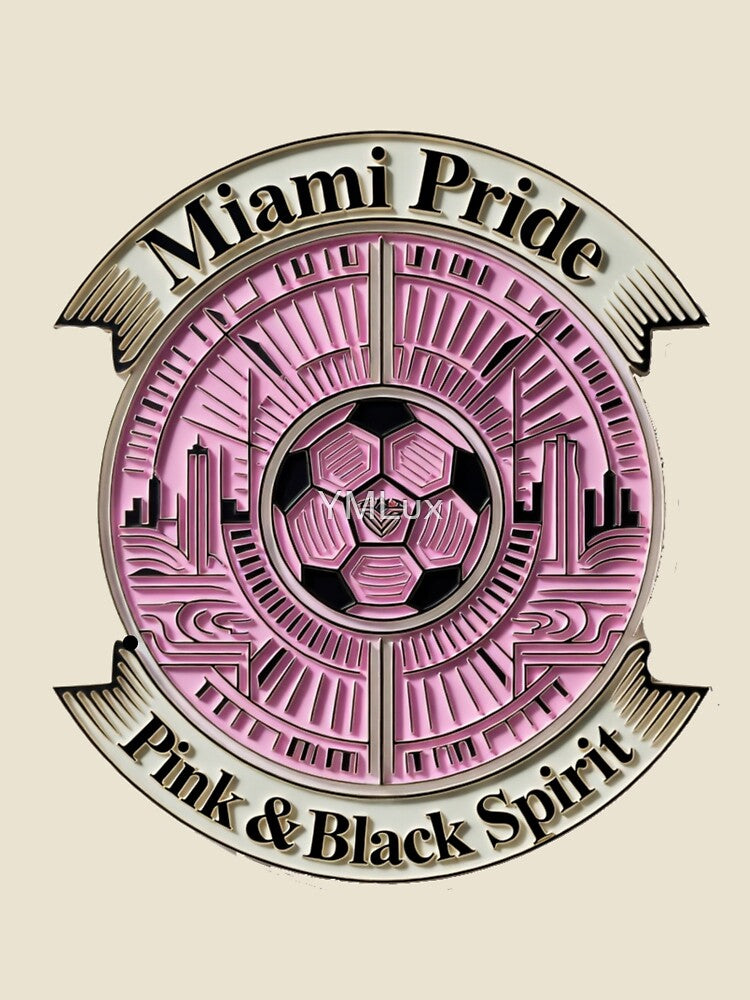 Miami Squad Pride T-Shirt, Pink & Black Spirit Mug, Soccer Glory City Pride Gift by YMLux