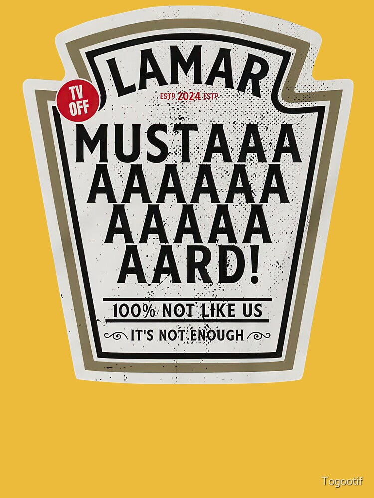 Kendrick Lamar Mustard TV Off by Togootif