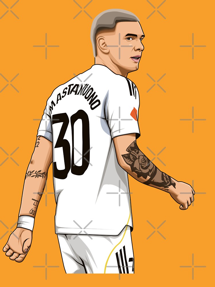 Franco Mastantuono by Aldduardo