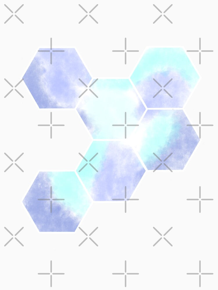 Honeycomb - Indigo/Blue/Cyan by TheeForestFox Shop