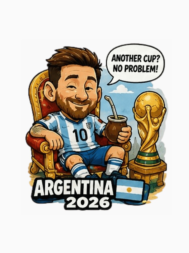 Argentina 2026 Soccer Fan Sticker by Pixanova