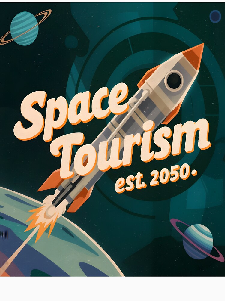 Space Tourism Est. 2050 by Void and Neon
