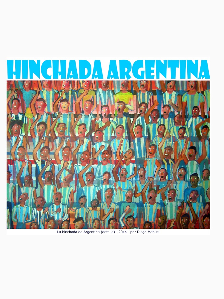 The football fans of Argentina by Diego Manuel Rodriguez