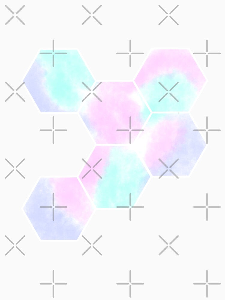 Honeycomb - Indigo/Pink/Cyan by TheeForestFox Shop