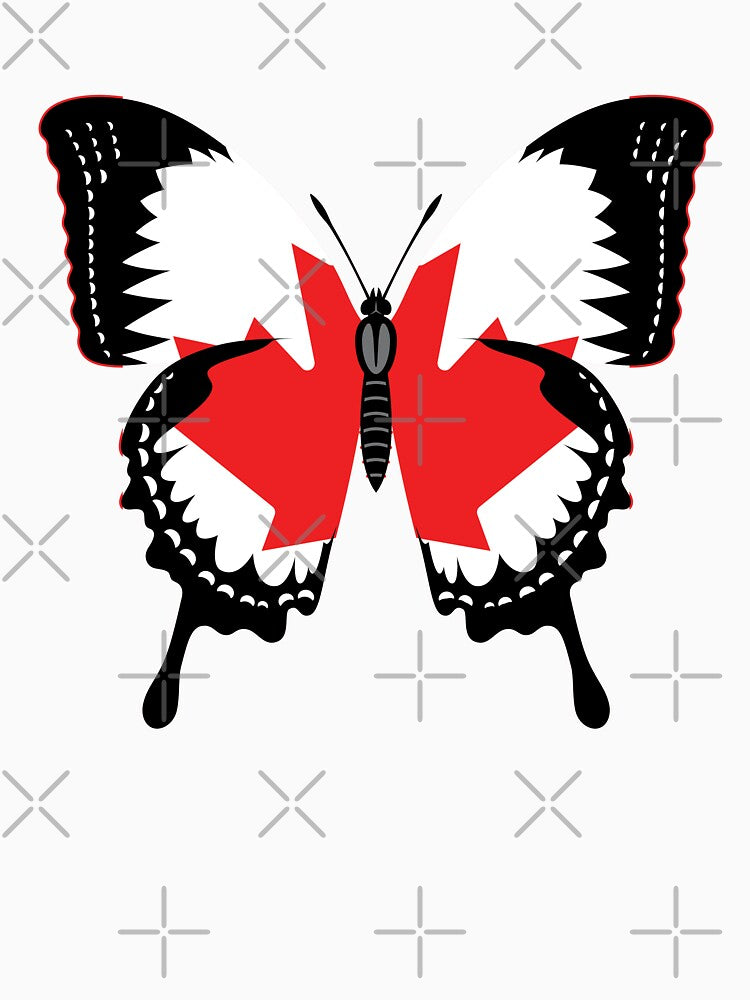 canadian flag butterfly - canada by pretty4u