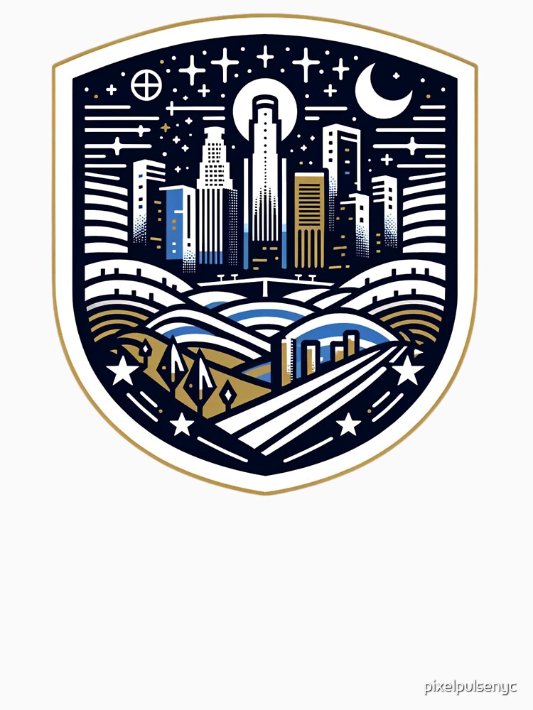 Los Angeles Nightscape by pixelpulsenyc