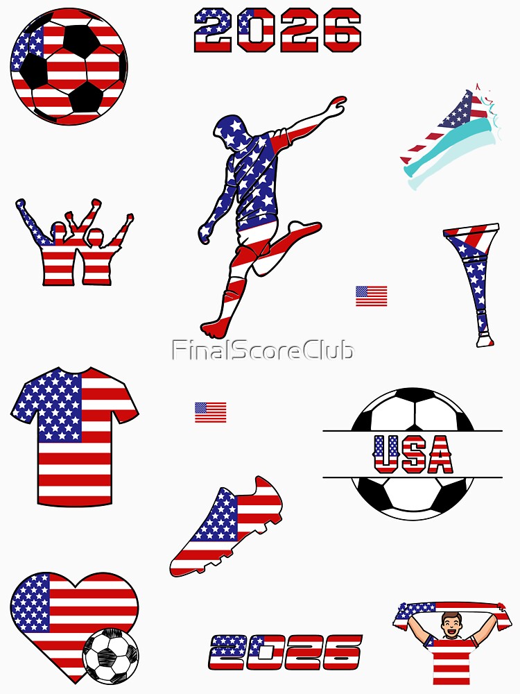 United States 2026 Soccer Collection by FinalScoreClub