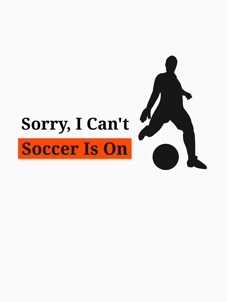 Soccer loving fan t-shirt by FigTreeFactory