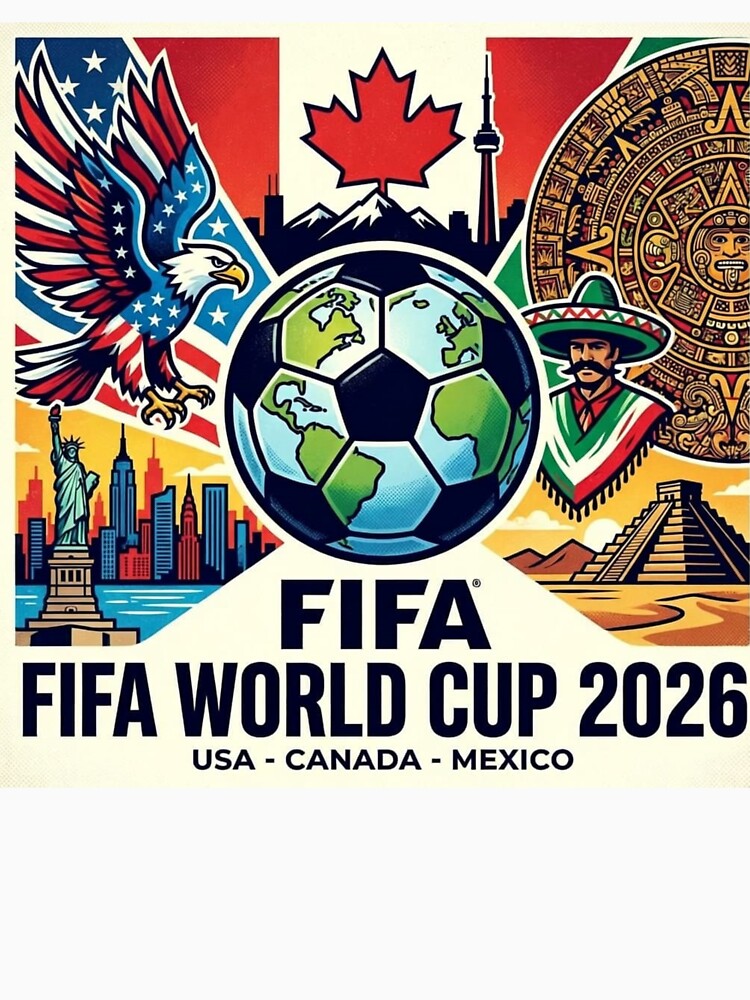 North America United Soccer 2026 Vintage Crest by VladisWorld