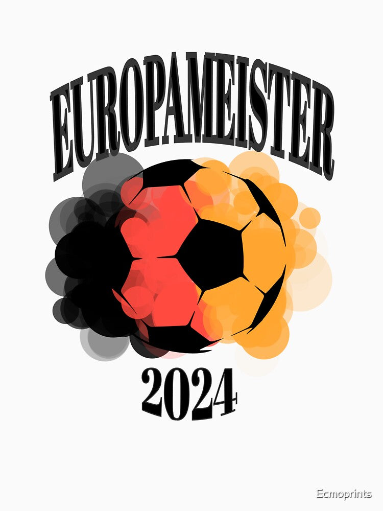 European champion Germany football fan motif by Ecmoprints